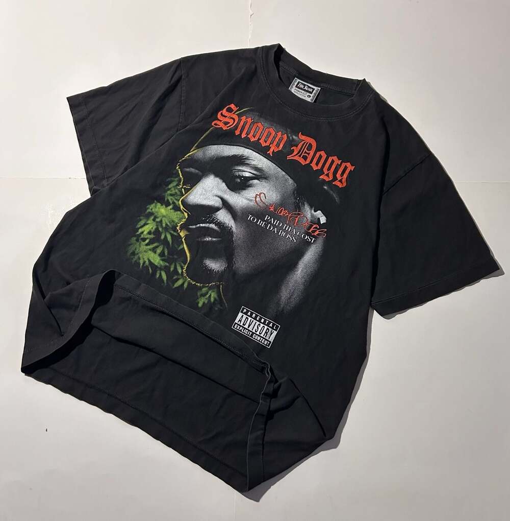 Vintage 90s The Roxx Snoop Dogg Parental Advisory Graphic T-Shirt - Men’s L